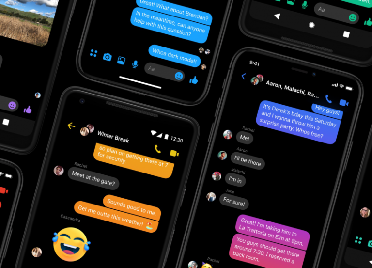 facebook messenger's secret dark mode