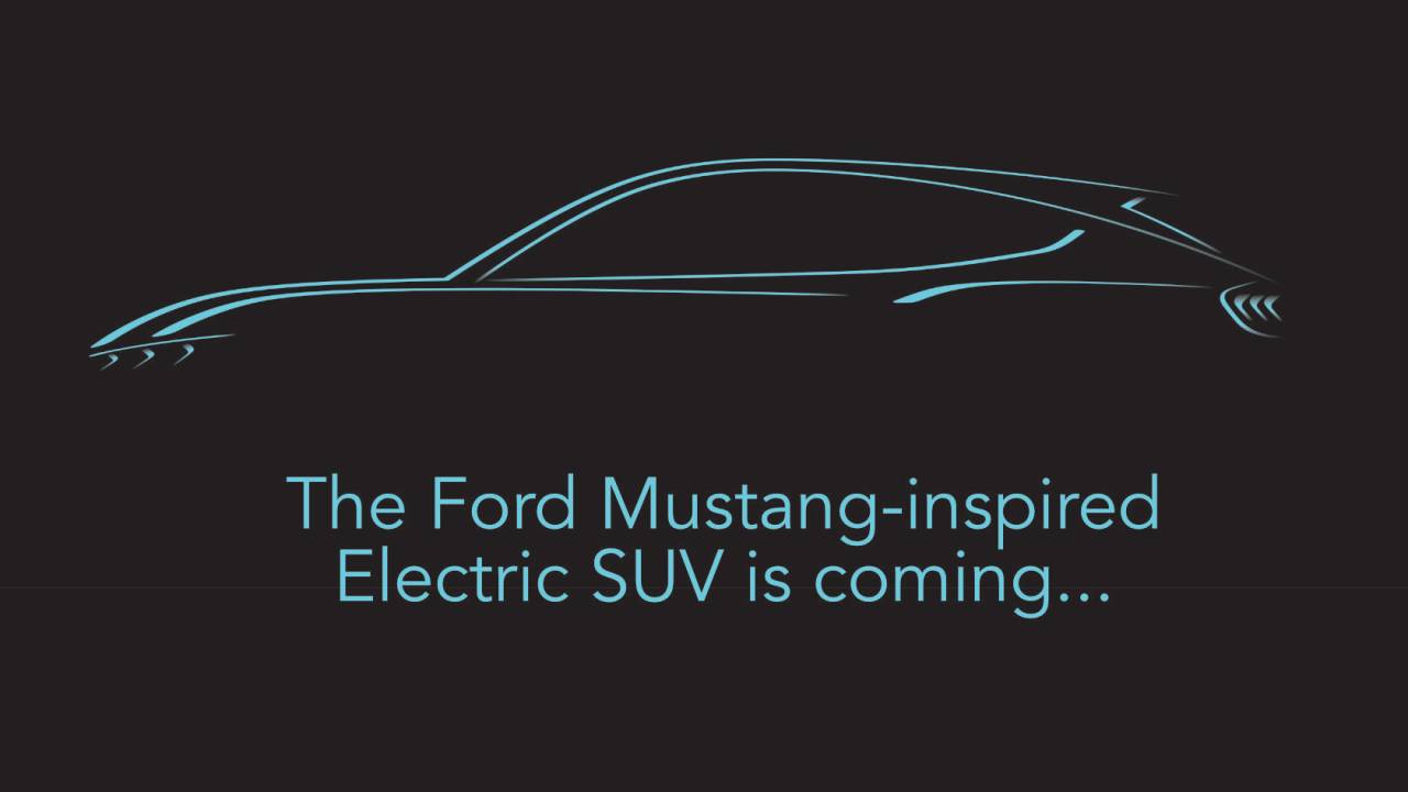 Mustang-inspired electric SUV