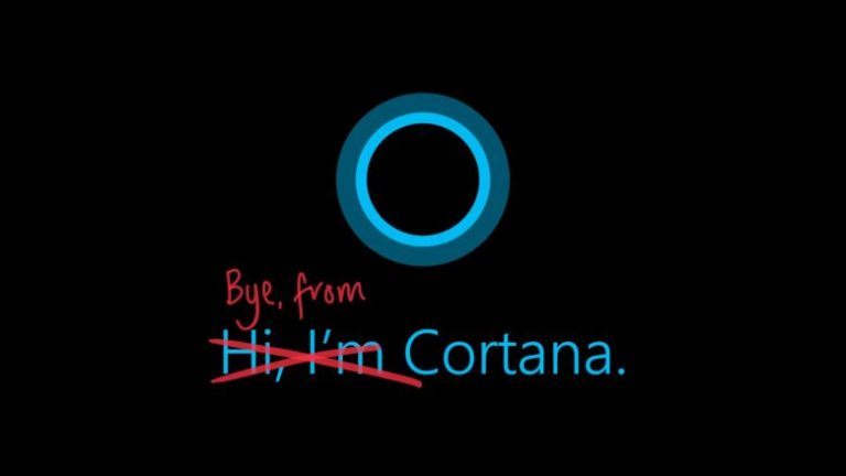 Microsoft ditches cortana