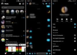 enable Dark mode in Messenger