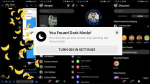 Facebook messenger dark mode (free) for Android