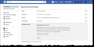 how to delete your Facebook account