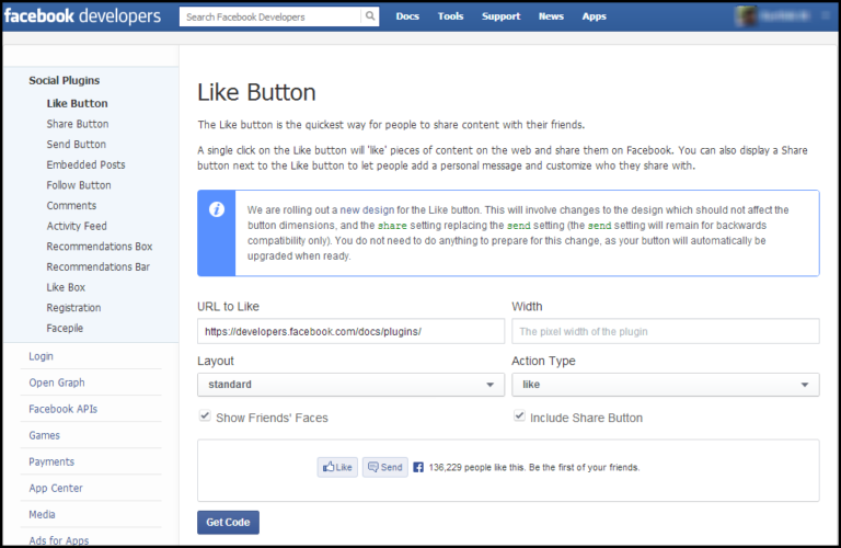 add a Facebook Like button to your Blogger